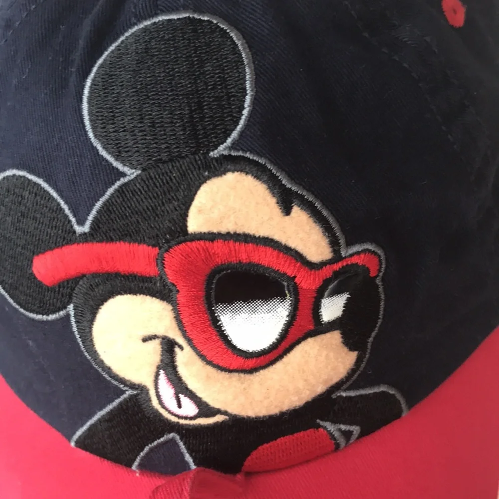 Disney mickey mouse sunglasses cap Sz Toddler